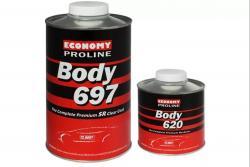 Лак акриловый 2+1 BODY 697 + HB 620 отвердитель PROLINE (0,5л)