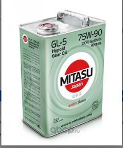 Масло трансмиссионное MITASU LSD 75W90 синтетическое 4 л MJ4114