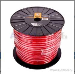 Кабель питания MYSTERY MPC-04R, 4GA/25мм кв., красный, 1м