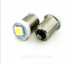 Лампа светодиод. Lumen Alfa BA9S-5050-1  (T4W, А12-4, АМН12-3)