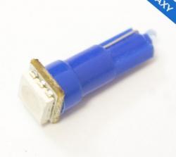 Лампа светодиод. Lumen Drop T5-5050-1SMD (Blue) (W1,2W, W2x4.6d, А12-1,2)