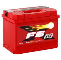 Аккумулятор FB 60 А/ч ОБР 242х175х190 EN600 FB 6СТ-60VLR