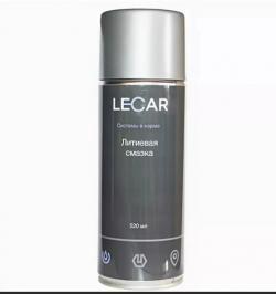 Смазка литиевая 520мл. (аэрозоль) LECAR