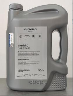 Масло мот. 5L 5W40 син. VAG G R52502M4