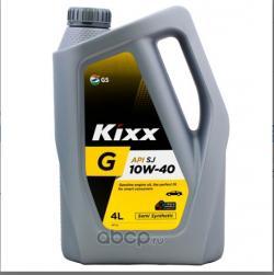 Масло моторное Kixx G SJ 10W40 полусинтетическое 4 л L5318440E1