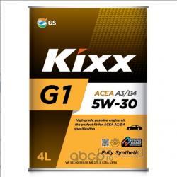 Масло моторное Kixx G1 5W30 синтетическое 4 л L531044TE1