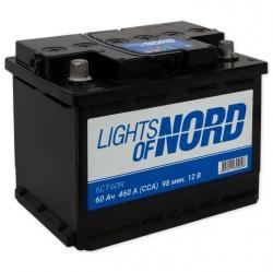 Аккумулятор Lights of Nord 60 А/ч Прямая EN460 А 242x175x190 6CT-60N
