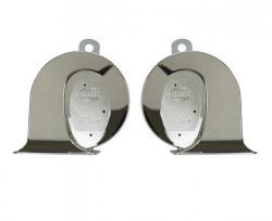 Сигнал звуковой 12V комплект Chrome HELLA 3FH007728-883