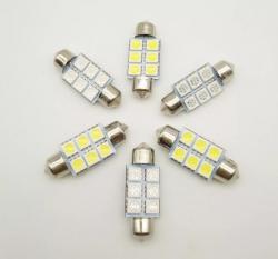 Лампа светодиод. Lumen Qantum FT-5050-6 39mm 24V (C5W, SV8.5-8, T14, T11X35)