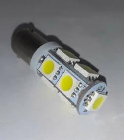Лампа светодиод. Lumen Quantum BA9S -5050-9 24V (T4W, BA9s, A24-41)