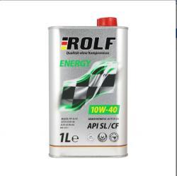 Масло моторное ROLF ENERGY 10W40 полусинтетическое 1 л 322232