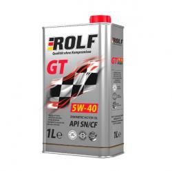 Масло моторное ROLF GT 5W40 синтетическое 1 л 322234