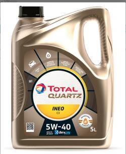 Масло моторное Total Quartz Ineo C3 5W40 синтетическое 5 л 213103