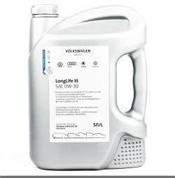 Масло моторное VAG Longlife III 0W30 синтетическое 5 л G R52195M4