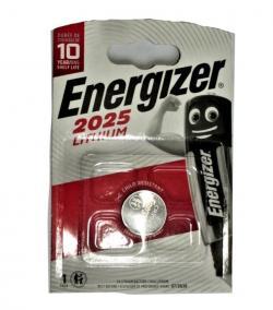 Батарейка CR2025 (таблетка) литиевая (3В) брелок сигнализаций (Energizer)