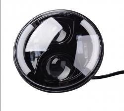 Фары головного света LED линза DA-JH07 BLACK ( 7’’)