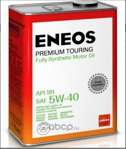 Масло моторное ENEOS Premium Touring SN 5W40 синтетическое 4 л 8809478942162
