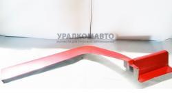 Крыло Евро2 правое (переднее с подножкой) красное (со спальником)