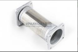 Гофра глушителя D=120 L=330 (квадратные фланцы) SHAANXI DZ9118540130