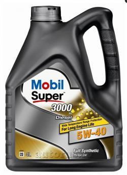 Масло Mobil Super Diesel 3000 Х1 5W40 мот.син. (4л)  