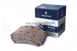 Накладки тормозные передние к-т на ось (4+4) PREMIUM Wayteko