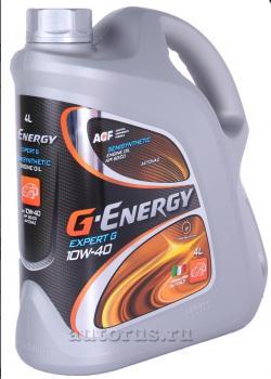 Масло G-Energy мот п/синт 10W-40 4 л.