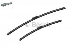 Щетка стеклоочистителя 650/475 мм бескаркасная комплект 2 шт BOSCH AeroTwin 3 397 007 309