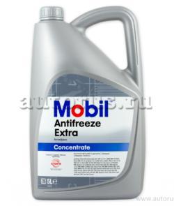 Антифриз MOBIL Antifreeze Extra концентрат сине-зеленый 5 л