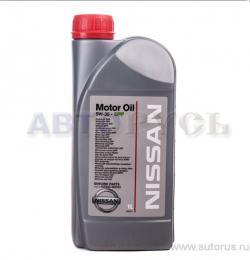Масло NISSAN DPF 5W30 моторное синтетическое 1 л