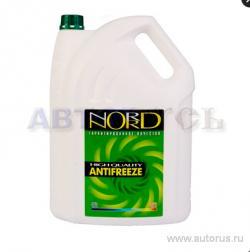 Антифриз NORD High Quality Antifreeze готовый -40C зеленый 10 кг