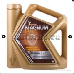 Масло Rosneft Magnum Maxtec 10W40 моторное полусинтетическое 4 л