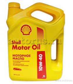 Масло Shell Motor Oil 10W40 моторное полусинтетическое 4 л 550051070