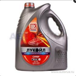 Масло Лукойл Супер SG/CD 5W40 моторное полусинтетическое 5 л