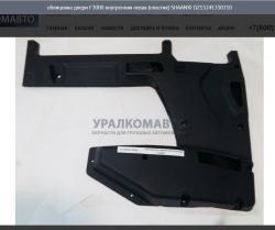 Облицовка двери F3000 внутренняя левая (пластик)