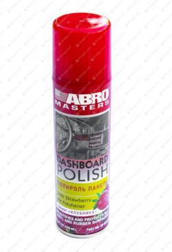 Полироль панели ароматизированная (клубника) ABRO MASTERS