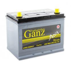 Аккумулятор GANZ ASIA 75 А/ч Обратная 260x175x225 EN640 А