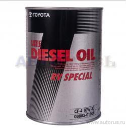 Масло моторное TOYOTA Diesel Oil RV SPL 10W-30 минеральное 1 л 08883-01906