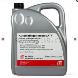 Масло трансмиссионное Febi ATF LT 71141 желтый 5 л 29738