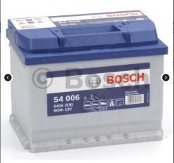 Аккумулятор BOSCH Silver 60 А/ч прямая L+ 242x175x190 EN540 А