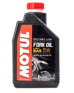 Масло вилочное и амортизаторное Motul Fork Oil FL Light 5W 1 л 105924