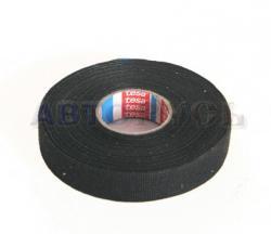 Изолента тканевая TESA 51618/04, черная, 19мм x 25м