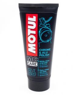 Очиститель- полироль хрома Motul Е6 Chrome &Polish 100мл Motul 103001