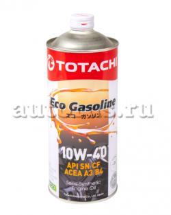 Масло моторное TOTACHI Eco Gasoline 10W-40 полусинтетическое 1 л 4589904934902