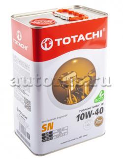 Масло моторное TOTACHI NIRO LV Semi-Synthetic API SN 10W-40 полусинтетическое 4 л 19604