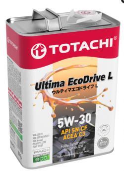 Масло моторное TOTACHI Ultima EcoDrive L Fully Synthetic SN/CF 5W-30 синтетическое 4 л 4562374690929