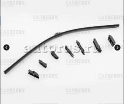 Щетка стеклоочистителя 650 мм бескаркасная 1 шт CARBERRY T-Flex 27CA65