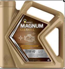 Масло моторное Rosneft Magnum Cleantec 10W-40 синтетическое 4 л 40810042