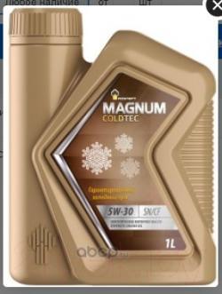 Масло моторное Rosneft Magnum Coldtec 5W-30 синтетическое 1 л 40813232