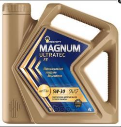 Масло моторное Rosneft Magnum Ultratec FE 5W-30 4 л 40816342