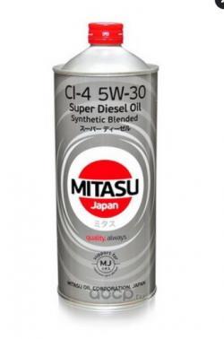 Масло моторное Mitasu SUPER DIESEL CI-4 5W-30 полусинтетическое 1 л MJ2201